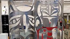 Metal Totempoles